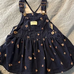 OshKosh corduroy overall skirt